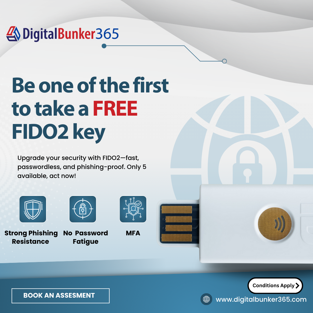 Unlock the Future of Security with a *Free FIDO2 Key – Limited Giveaway from Digital Bunker 365!